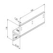 Equerre Z pour contreplaques ventouses en applique Série EF300-550 SEWOSY EF300/550Z photo du produit Secondaire 1 S