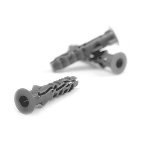 Cheville &agrave; expansion nylon avec collerette 6x30 seau de 600 pi&egrave;ces - SPIT - 060136 pas cher Secondaire 1 L