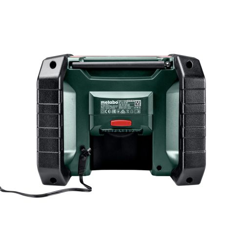 Radio de chantier 12-18V R 12-18 BT (sans batterie ni chargeur) avec câble secteur en boîte carton METABO 600777850 photo du produit Secondaire 1 L