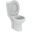 Pack WC sans bride ULYSSE sortie horizontale blanc - PORCHER - P014701 pas cher