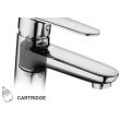 Robinet de lavabo chromé ERYMANTHE - HUDOR - 3 701 394 910 896 pas cher Secondaire 1 S