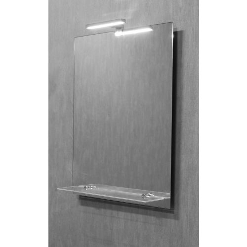 Miroir de salle de bains modèle SPOTI 50 avec éclairage LED 65x50cm - PRADEL - 557789 pas cher Secondaire 3 L