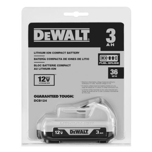 Batterie 12V 3Ah XR Li-Ion - DEWALT - DCB124-XJ pas cher Secondaire 3 L