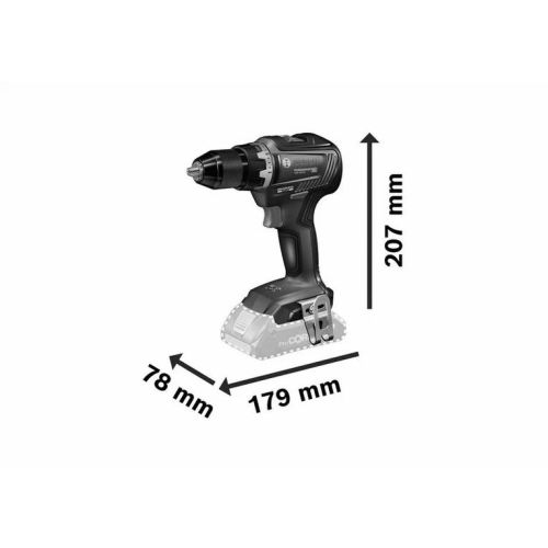 Perceuse-visseuse 18V GSR 18V-55 Professional + 2 batteries 4Ah + chargeur + coffret L-BOXX - BOSCH - 06019H5200 pas cher Secondaire 2 L