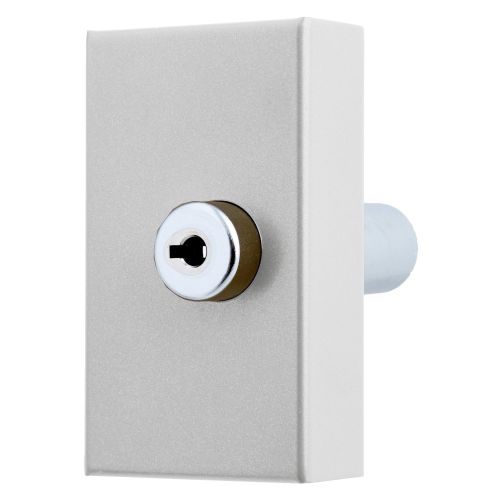 Capot pour verrou de blocage blanc photo du produit