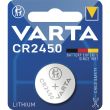 Pile bouton lithium 3V CR2450 - VARTA - 6450101401 pas cher