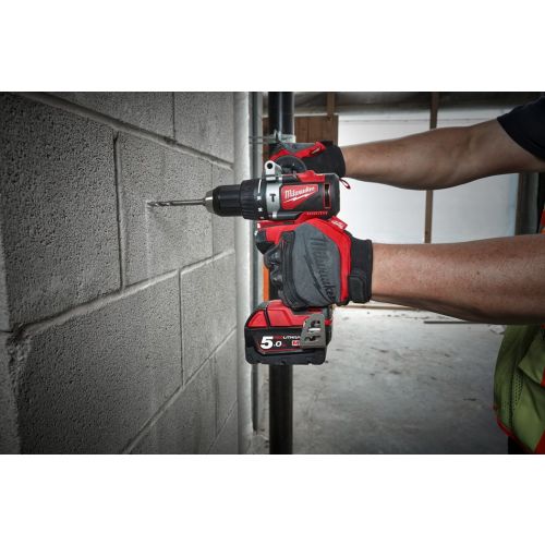 Perceuse à percussion brushless 18 V M18 BLPD2-402X 82 Nm + 2 batteries 4 Ah + chargeur M12-18 FC + coffret HD BOX MILWAUKEE 4933464560 photo du produit Secondaire 14 L