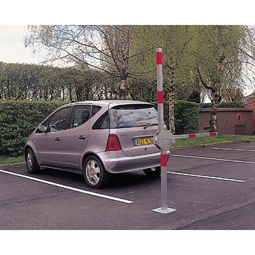 Barrière de parking double bras 240 x 25 x HT 100 cm B303C photo du produit Secondaire 1 L