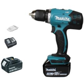 Perceuse visseuse 18V LXT Makita DDF453SFE + 2 batteries 3 Ah + Chargeur + coffret en plastique photo du produit Principale M