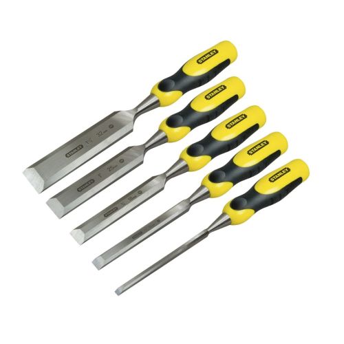 Ciseau à bois manche bi-matière 12x125mm longueur totale 310mm - STANLEY - 0-16-873 pas cher Secondaire 3 L