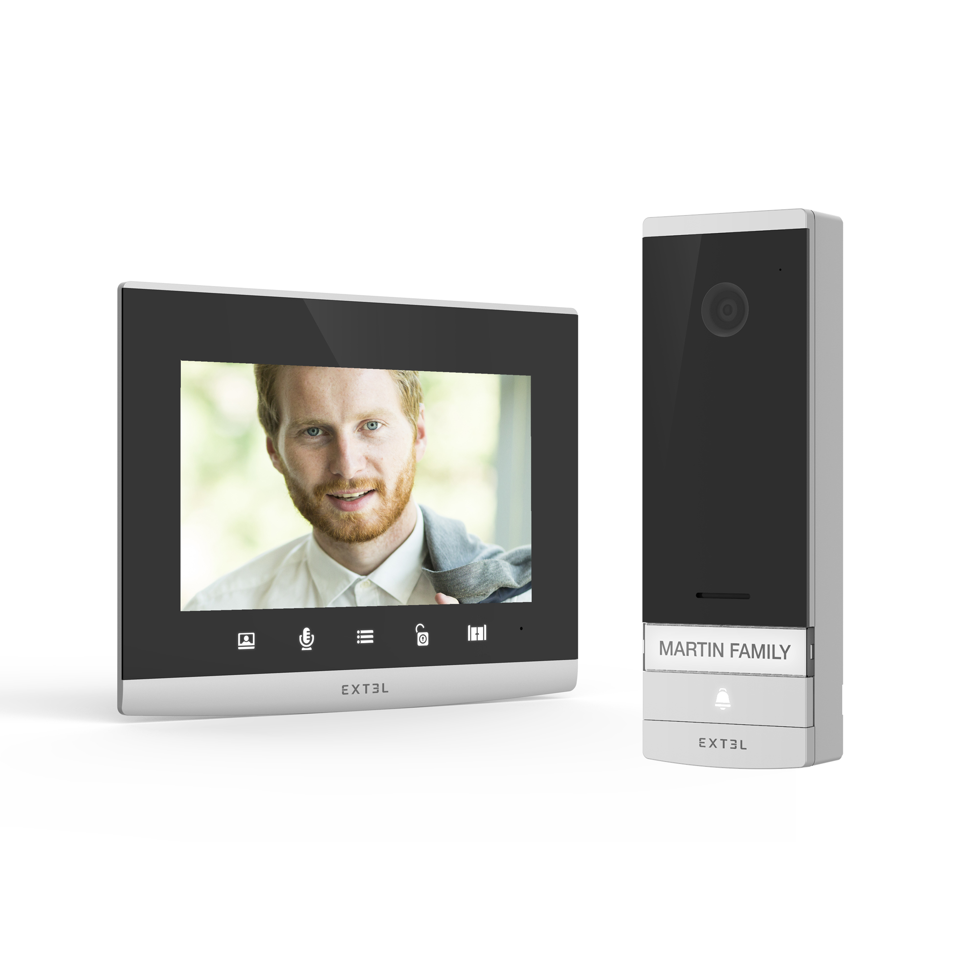 Visiophone connecté Extel Connect 2 avec moniteur tactile 7'' - vue 2