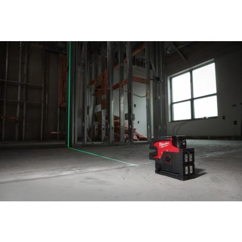 Laser vert 2 lignes 4 points M12 CLL4P-301C MILWAUKEE 4933479203 photo du produit Secondaire 3 L