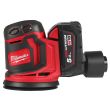 Ponceuse orbitale excentrique 18 V M18 BOS125-502B 125 mm + 2 batteries 5 Ah + chargeur MILWAUKEE 4933464229 photo du produit Secondaire 1 S