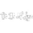 Pack WC avec broyeur 400W et abattant THE GAP complet Roca - A34T0N2000 photo du produit Secondaire 1 S