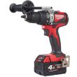 Perceuse à percussion brushless 18V M18 BLPD2-402X 82Nm + 2 batteries 4Ah + chargeur M12-18 FC + coffret HD BOX - MILWAUKEE TOOL - 4933464560 pas cher