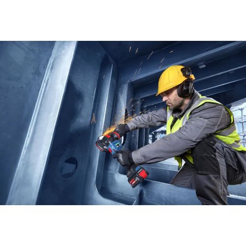 Meuleuse d’angle 18V EXWX18V-15S X-Lock Biturbo Brushless (sans batterie ni chargeur) + coffret L-BOXX - BOSCH - 06019M6100 pas cher Secondaire 2 L