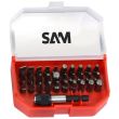 Coffret d’embouts de vissage 31 pièces - SAM OUTILLAGE - E900-J30B pas cher