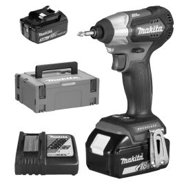 Visseuse à chocs LXT 18V 140 Nm Makita DTD155RFJ + 2 batteries 3Ah + chargeur rapide + coffret MAKPAC pas cher Principale M