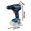 Perceuse-visseuse à percussion 18V GSB 18V-55 (sans batterie ni chargeur) + coffret L-Boxx BOSCH 06019H5303 photo du produit Secondaire 1 S