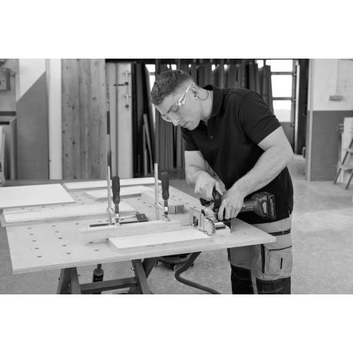 Fraiseuse à lamelles 18V GFF 18V-22 (sans batterie ni chargeur) en coffret L-Boxx - BOSCH - 0601620101 pas cher Secondaire 4 L