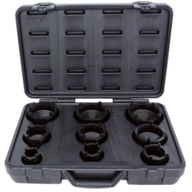Jeu de douilles à 4 ergots Ks Tools pour écrous de moyeux 9 pièces - 450.5000 photo du produit Principale M