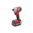 Visseuse à chocs Brushless 1/4'' HEX 18 V M18 CBLID-402C + 2 batteries 4 Ah + chargeur + coffret MILWAUKEE 4933464534 photo du produit Secondaire 1 S