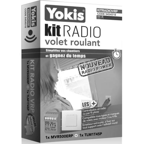 KIT RADIO POWER pour volet roulant - YOKIS - KITRADIOVRP pas cher Principale L