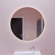 Miroir salle de bain FAZZIO lumineux rond D60cm - CUISIBANE - S02FAZZIO60 pas cher Secondaire 4 S