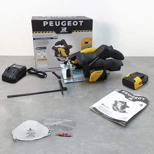 Scie circulaire 18 V EnergySaw-C18VBL 165 mm Brushless + batterie 2 Ah + chargeur PEUGEOT OUTILLAGE 650351 photo du produit Secondaire 13 L