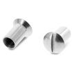 Ecrou douille tête fraisée bombée fendus A4 6X15mm - SCHAFER + PETERS - 906146 15 pas cher