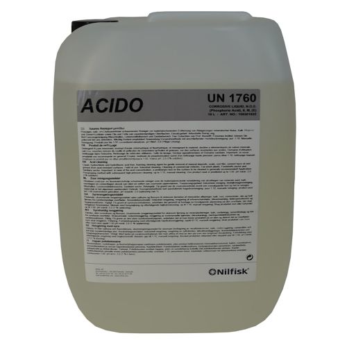 D&eacute;tergent ACIDO SV1 bidon 10 L NILFISK 105301622 photo du produit Principale L