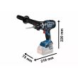 Perceuse-visseuse à percussion 18 V GSB 18V-150 C PROFESSIONAL avec 2 batteries + chargeur + coffret L-BOXX BOSCH 06019J5105 photo du produit Secondaire 1 S