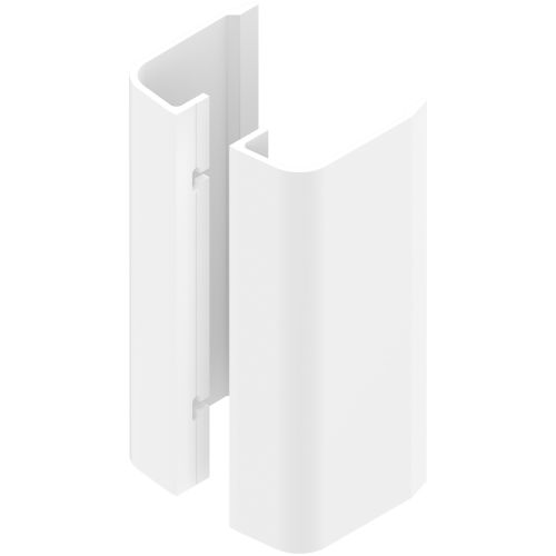 Paire de poignée aileron 250mm laqué blanc RAL9010 - LA CROISEE DS - DS6823-P036 pas cher