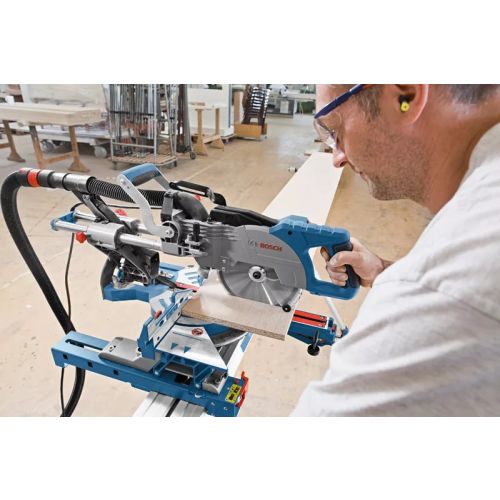 Scie à onglets radiale 1600 W GCM 8 SJL + table de travail GTA 2600 BOSCH 0615990FV8 photo du produit Secondaire 6 L