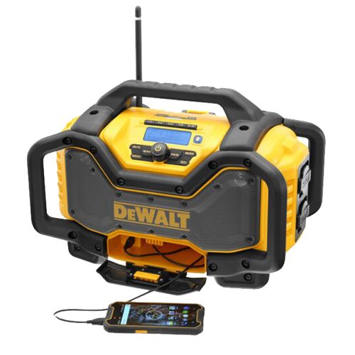 Radio 18/54 V XR Premium double alimentation (sans batterie ni chargeur) DEWALT DCR027-QW photo du produit Secondaire 4 L