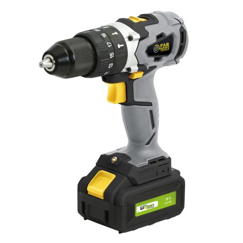 Perceuse visseuse à percussion 18 V LI 55N Brushless + 2 batteries Li-ion + chargeur en coffret FARTOOLS 215522 photo du produit Secondaire 1 L