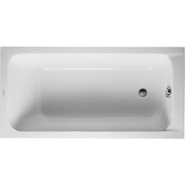 Baignoire D-CODE 150x75 blanc écoulement latéral avec pieds - DURAVIT - 700102000000000 pas cher Principale M