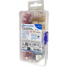 Kit 80 de bornes de connexion rapide Electraline pour section de câbles 0,2 à 2,5 mm² - 59246 photo du produit Principale M