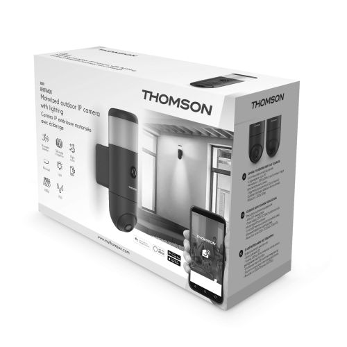 Caméra extérieure RHEITA100 connectée éclairage intégré - THOMSON - 512511 pas cher Secondaire 10 L