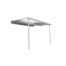 Pergola adossée 3,6x3 m ODESSA Couleurs Du Monde blanche - ODESSA1911B pas cher Principale M