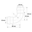 Raccord VSH SudoPress cuivre coude 90° FF 35 mm AALBERTS IPS 6670147 photo du produit Secondaire 1 S