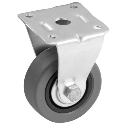 Roulette fixe caoutchouc grise diam&egrave;tre 50mm - AVL - 518859AS pas cher