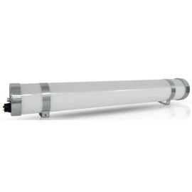 Tubulaire LED intégrées Miidex opale traversant 40 W 5200 lm 3000 K - 7577730 photo du produit Principale M