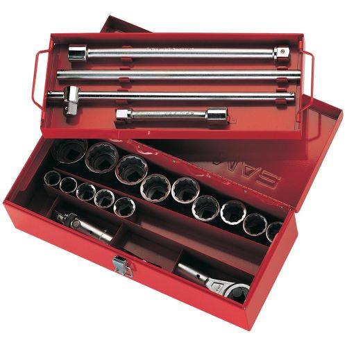 Coffret 3/4'' Sam outillage de 25 outils en mm - 78-C25 photo du produit Principale L