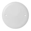 Couvercle universel BATIBOX rond D 85 mm pour boîte 1 poste - LEGRAND - 080180 pas cher