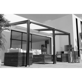 Stucture de pergola adoss&eacute;e 3x4 m Couleurs Du Monde - ANTIGUA pas cher Principale M