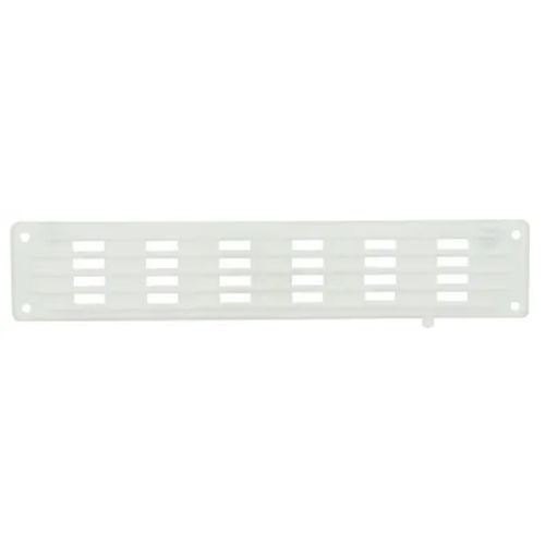 Grille menuiserie rectangulaire plate usage divers L 200mm - NICOLL - PF200 pas cher