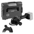 Meuleuse d&rsquo;angle 18V EXWX18V-15S X-Lock Biturbo Brushless (sans batterie ni chargeur) + coffret L-BOXX - BOSCH - 06019M6100 pas cher