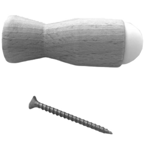 Butoir à balustre bois de hêtre longueur 70mm - CIVIC INDUSTRIE - 1570 pas cher