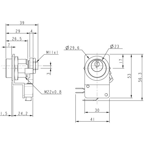 Contacteur type 1083 B24 - RONIS - 54000 pas cher Secondaire 1 L